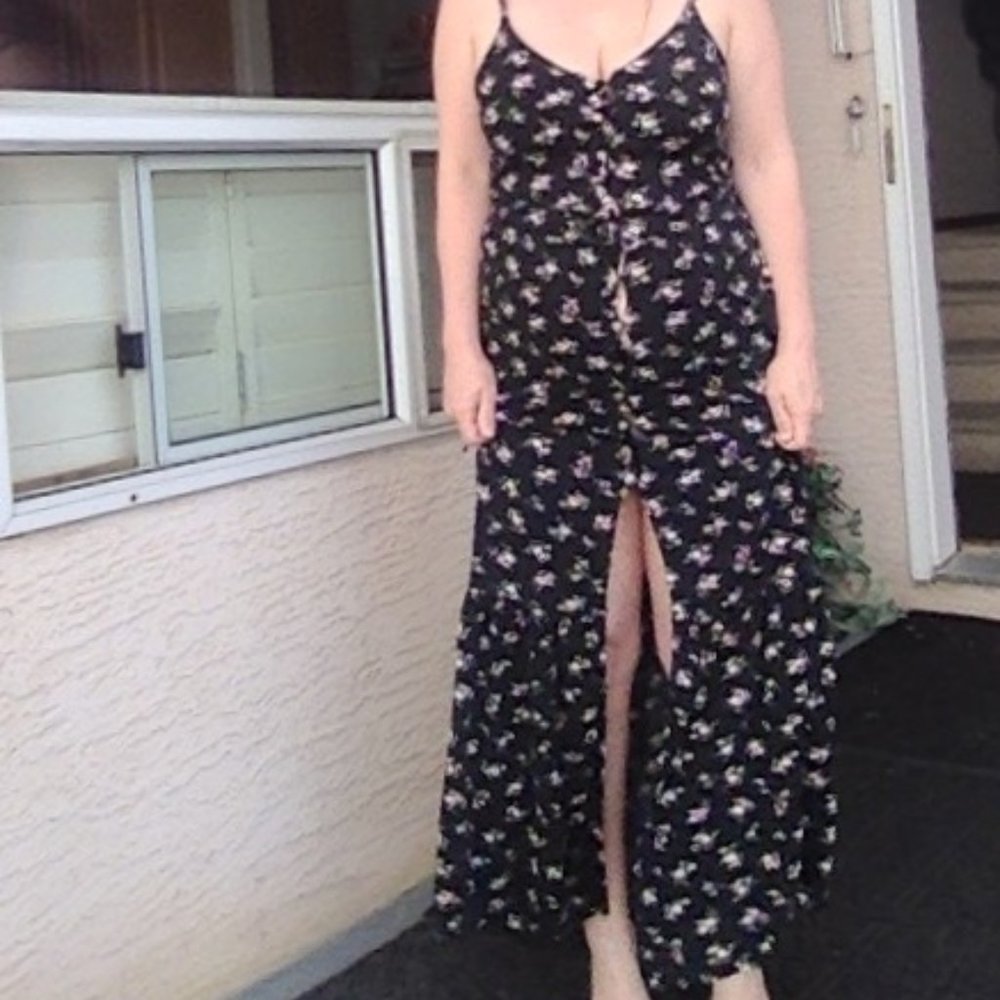 long floral dress
